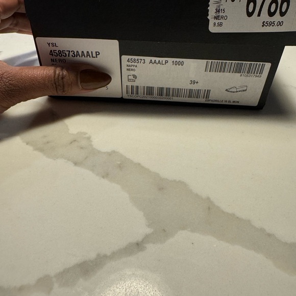 Saint Laurent Monogram Embroidered Espadrilles - Picture 5 of 5